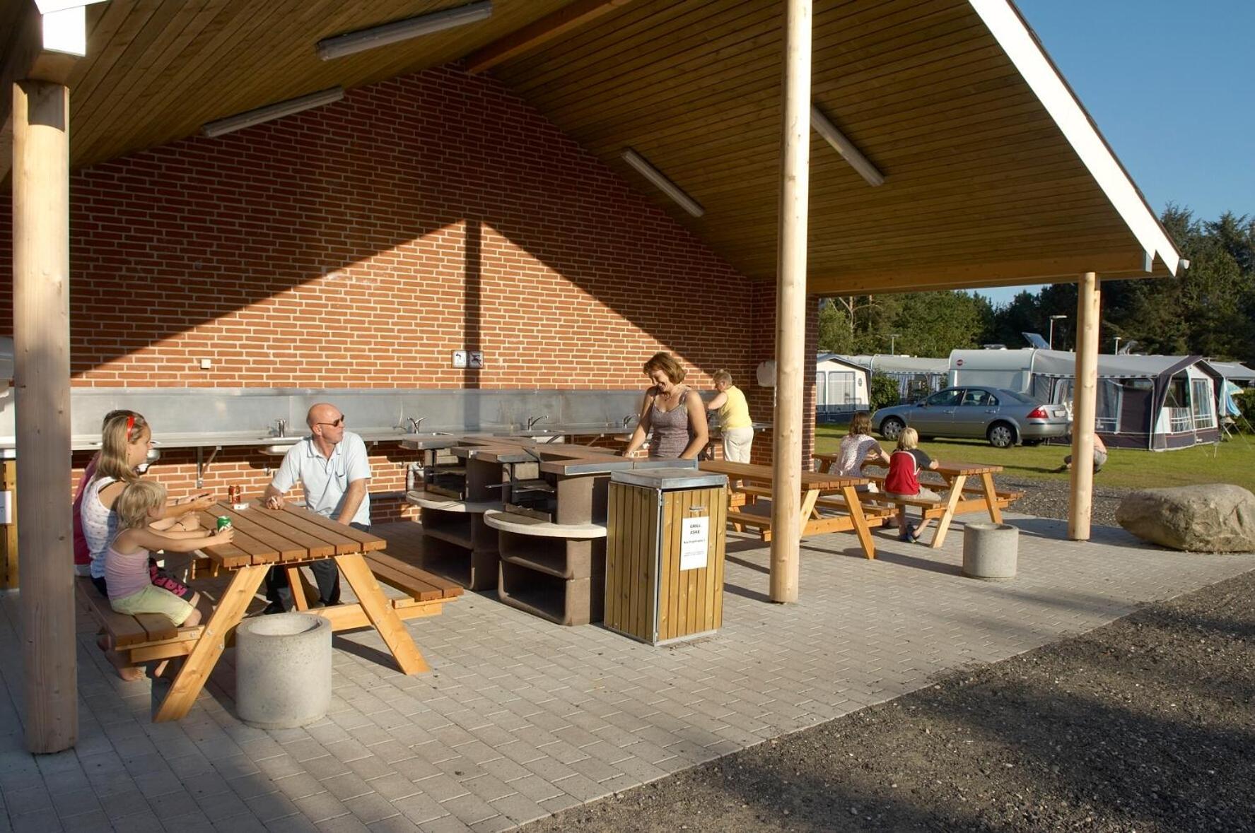 Svalereden Strand Camping Cottages Saeby  Exterior photo